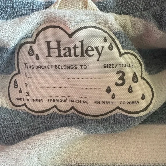 Hatley girls rain jacket - Picture 4 of 5